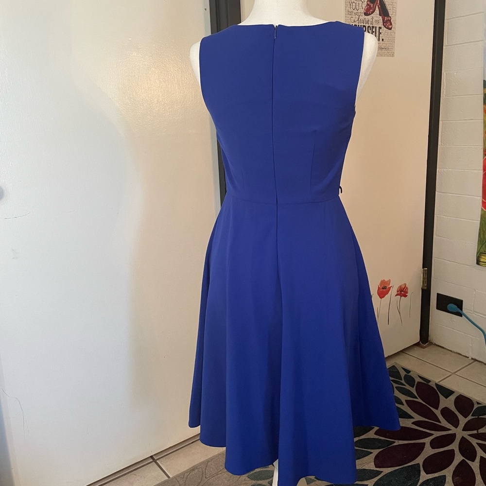 Royal blue a-line dress - Picture 6 of 9